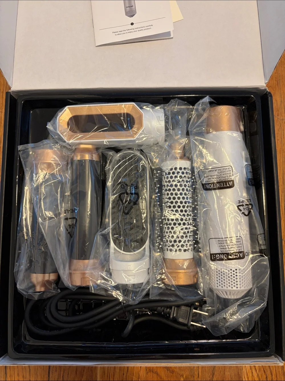 airbrush 5-in-1 Hair Styler in Rose Gold
